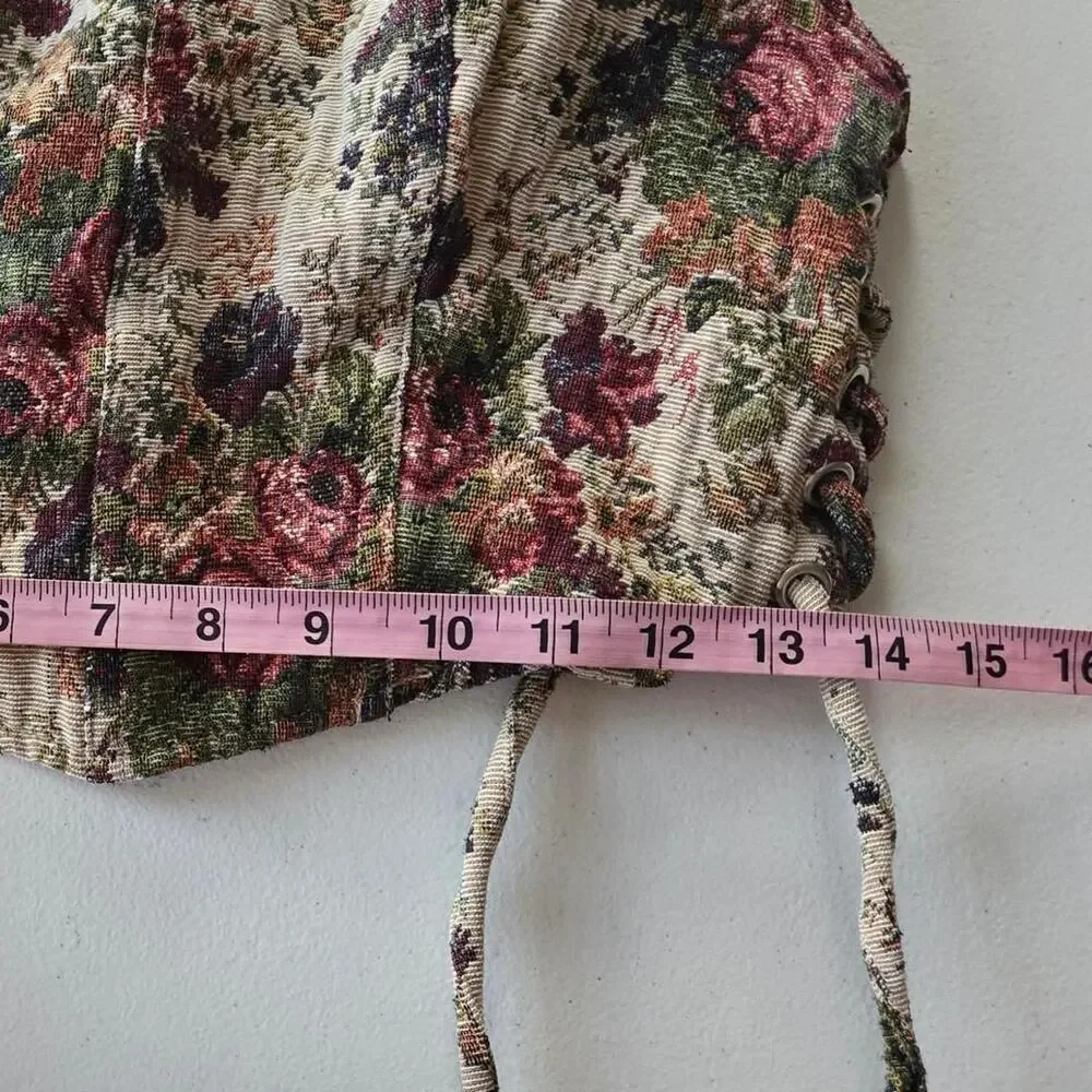 Altard state floral corset top large